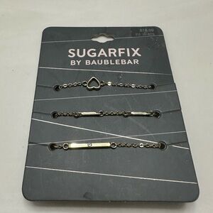 Set of 3 bracelets.  Sugarfix by Baublebar.  NIP